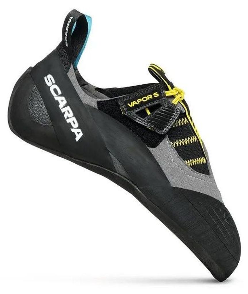 Vapor S Climbing-Schuhe, Größe 42,5, Farbe smoke /yellow - Scarpa