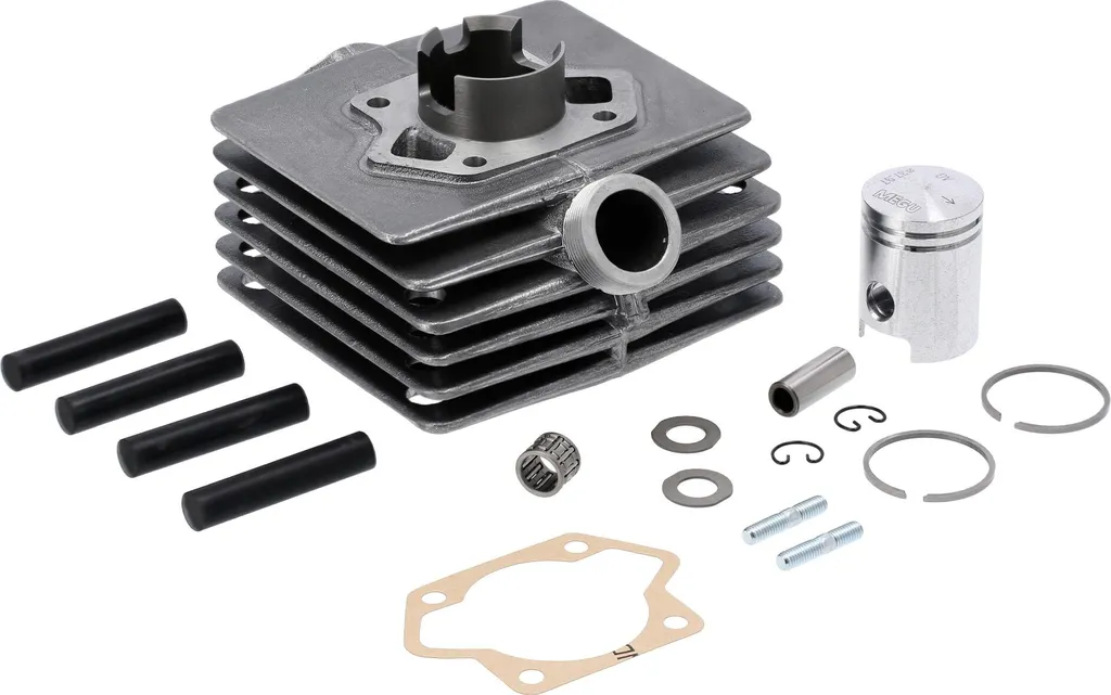 Kit cylindre 50cc piston 38mm 60 km/h pour moteur de Simson S51