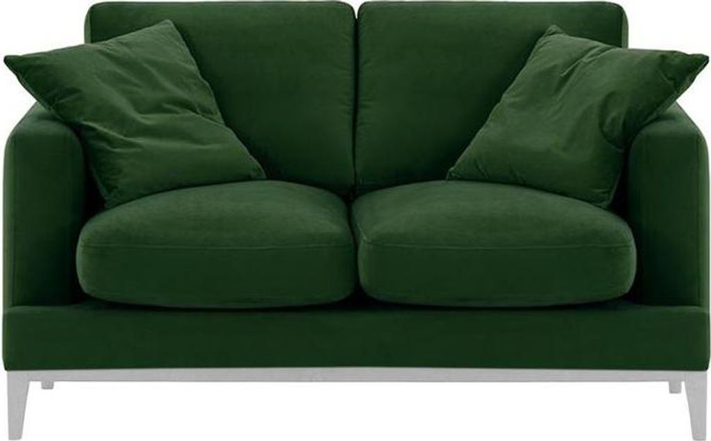 Zweisitzer-Sofa Covex Wood-Velluto 10-white