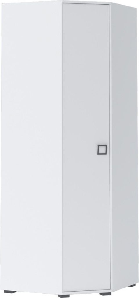 Kinderkleiderschrank Weiß 236x86x86 cm
