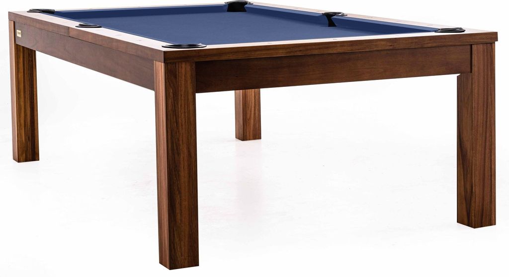 Stradivari Billardtisch "Ambiente II", Marine-Blue, Simonis 860, 7 ft (Spielfeld 198x99 cm)