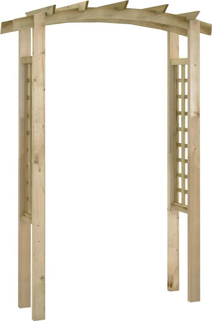 vidaXL Záhradný oblúk 150x60x210 cm Drevo Obrázok produktu 