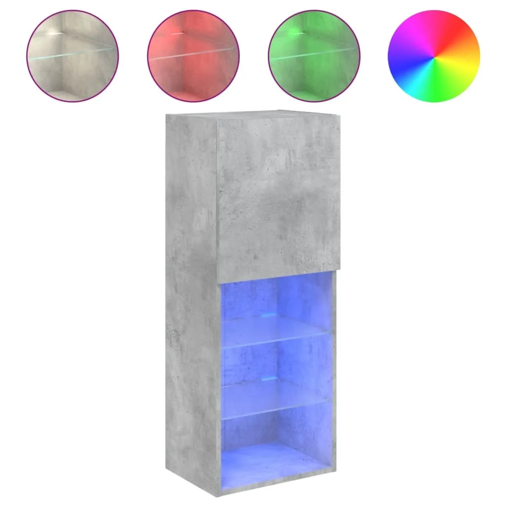 Offerta Mobile TV SYFAX Grigio Cemento LED - Prezzo Imbattibile