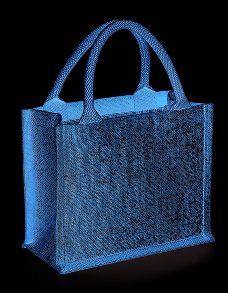 Westford Mill W431 | Shimmer Jute Mini Gift Bag 26 x 22 x Produktbild 