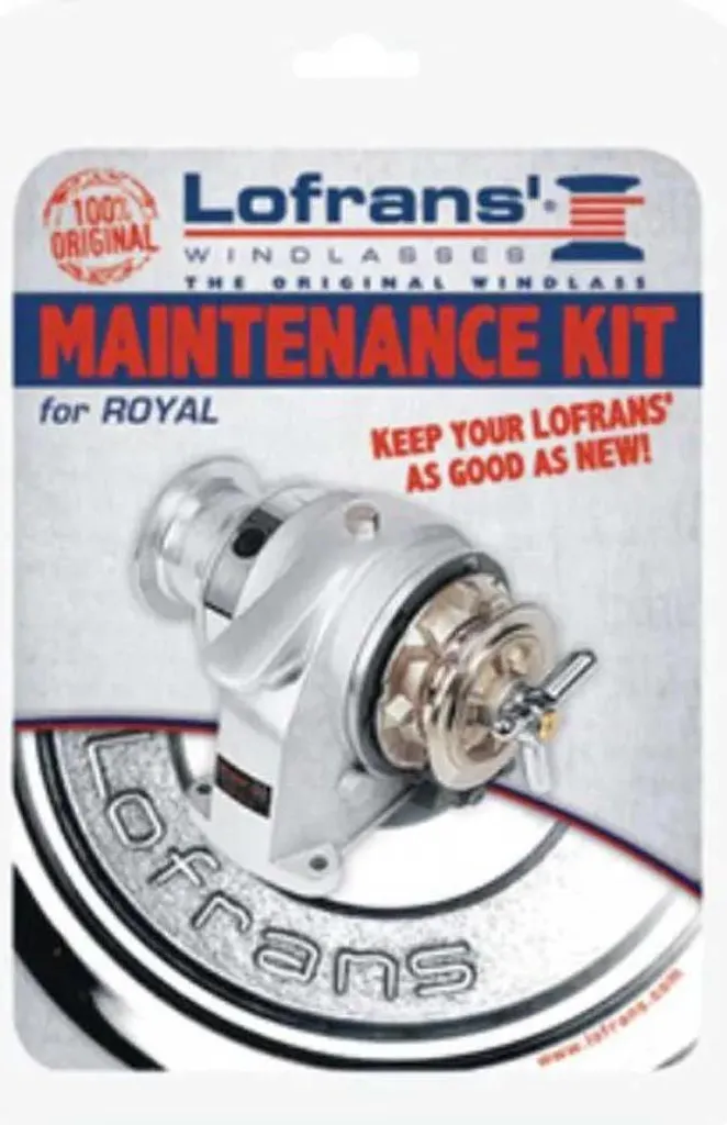 Kit Manutenzione Lofrans Royal Grigio: Ricambi Originali per Verricello