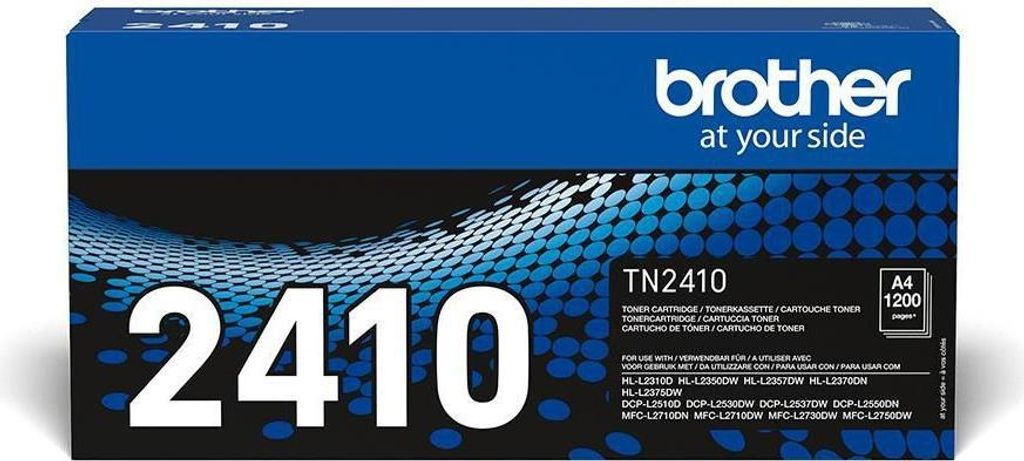 Brother TN-2410, 1200 Seiten, Schwarz, 1 Stück(e) Produktbild 
