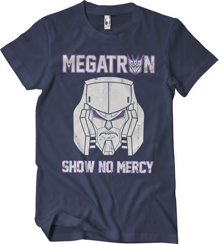 Megatron - Show No Mercy T-Shirt - Large - Navy