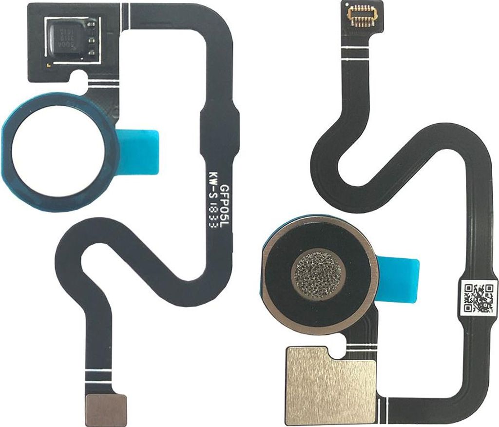 Für Google Pixel 3A Finger Fingerabdruck Sensor Weiß Flex Flexkabel Home Button