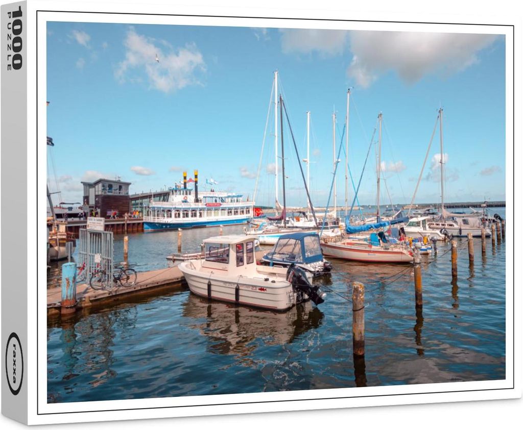 raxxa Premium-Puzzle "Hafen Barth", 1000 Teile