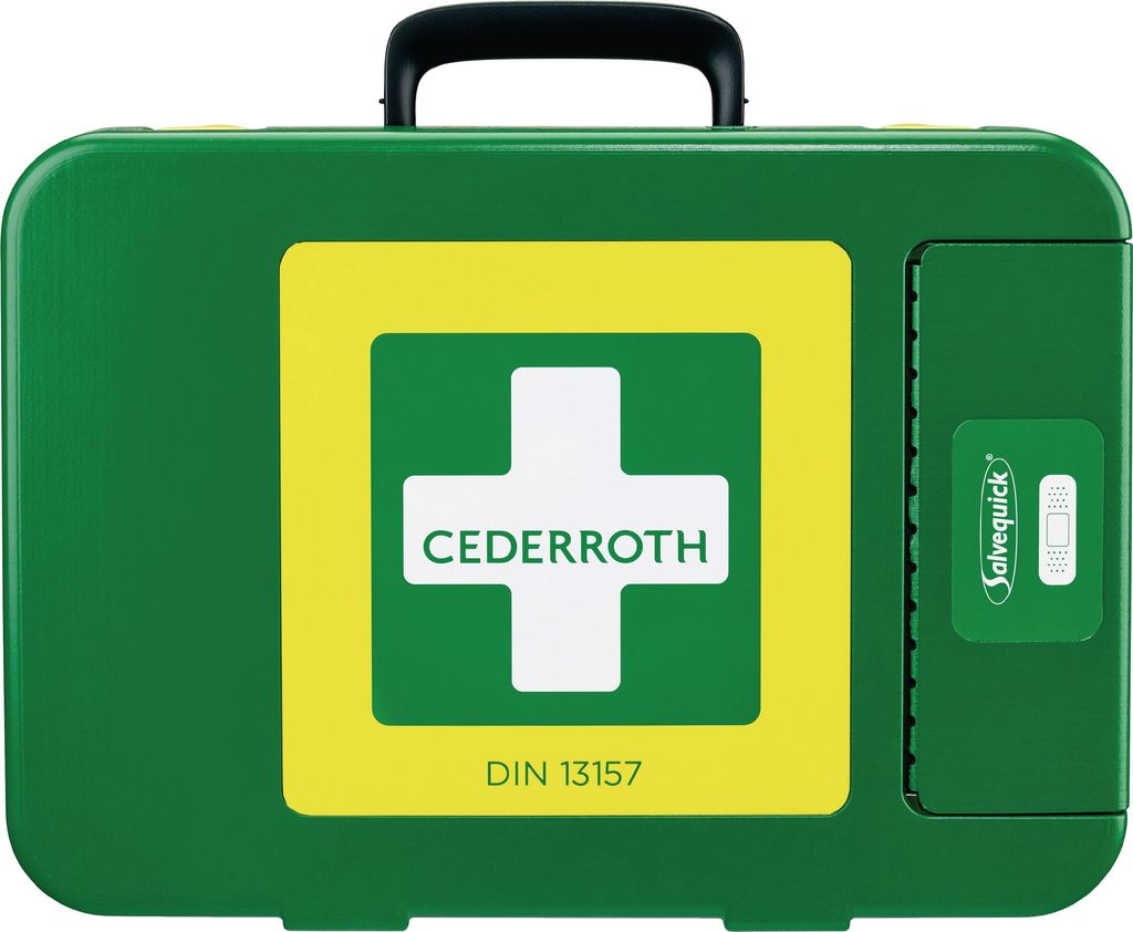 Cederroth 390104, Erste-Hilfe-Set Zuhause, Grün, 420 mm, Produktbild 