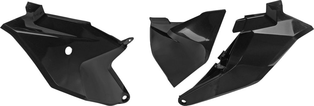 Seitenverkleidung UFO PLAST Verkleidung 3-teilig für Gas MC, KTM SX 85 ccm Bj. 2018 - 2024, Farbe:schwarz