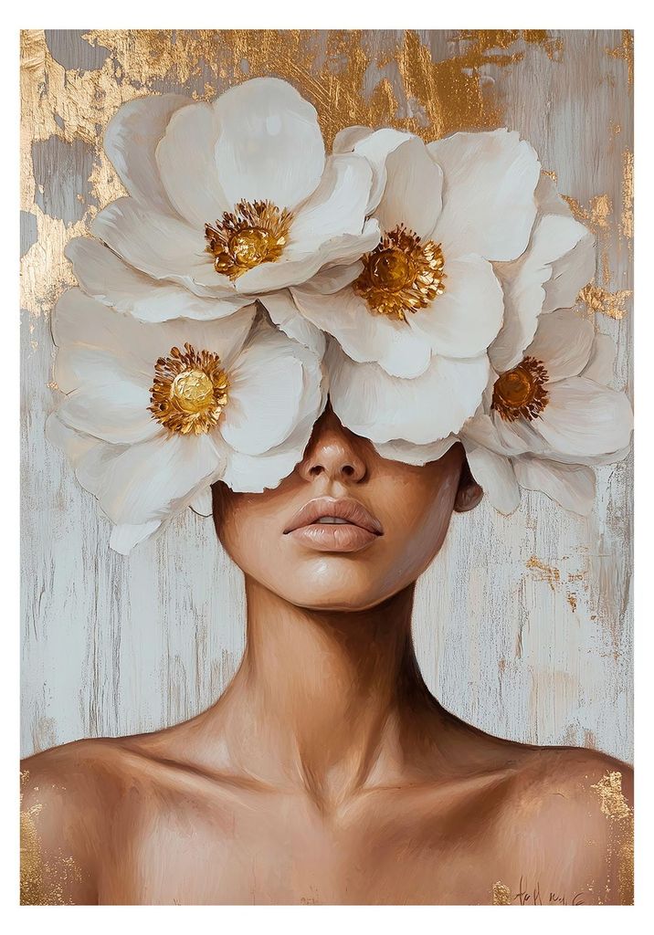 STYLER Obraz na płótnie 70x100 cm Henriette elegancki Zdjęcie produktu 