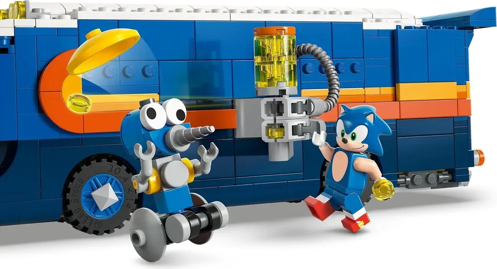 Camion de commandement de Sonic LEGO avec Laboratoire de Combat Mobile - 16