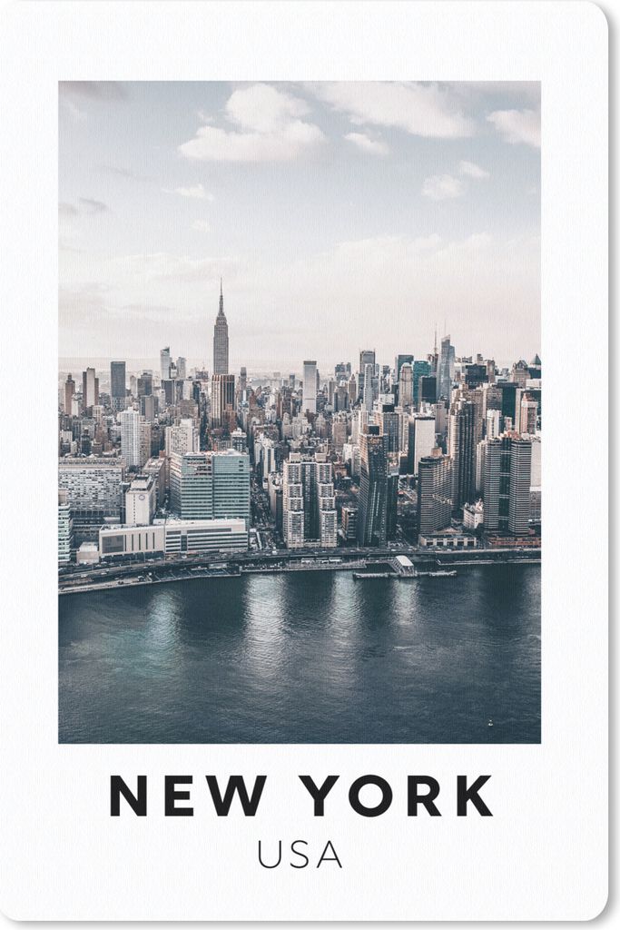 MuchoWow Mauspad Mousepad Amerika - New York - Architektur 40x60 cm - Mousepads - Maus Mat - Pad - Mausunterlage - Schreibtisch Accesoire