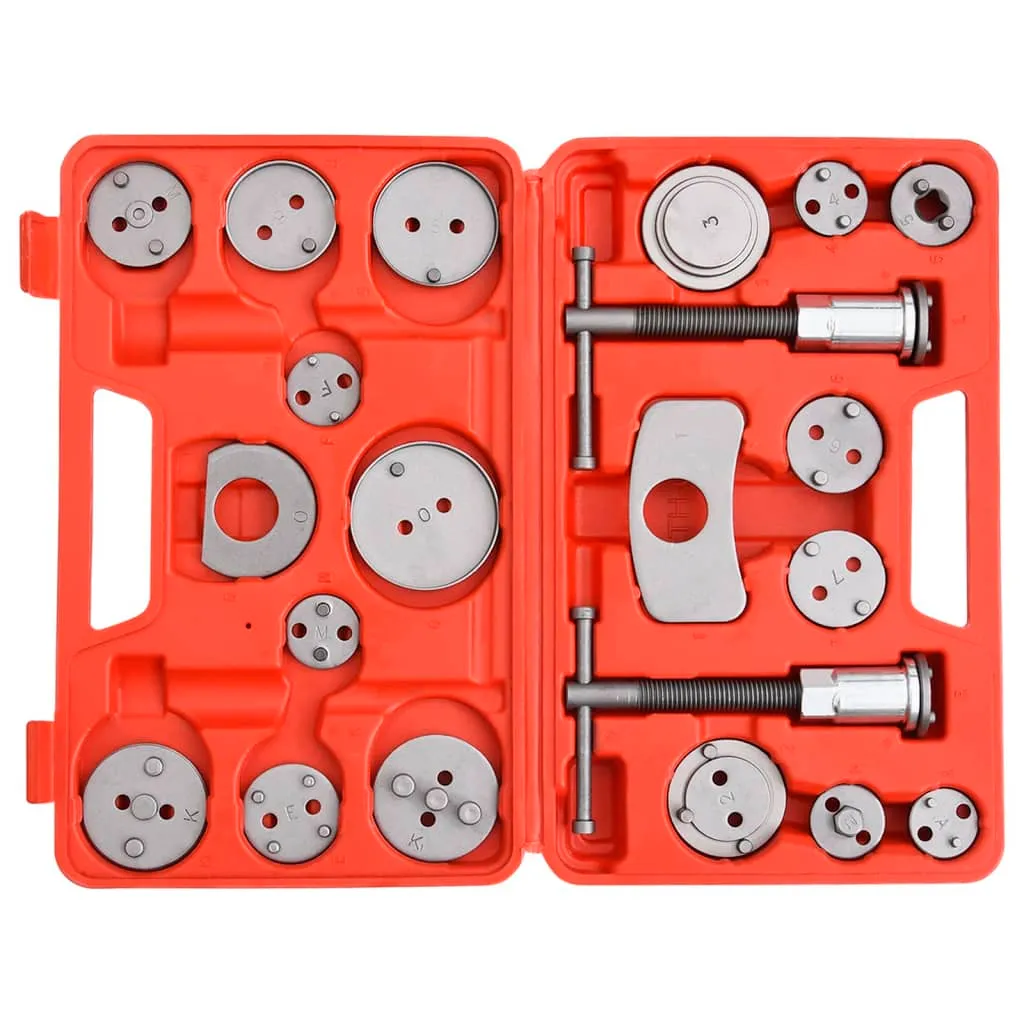 Kit Arretramento Pinza Freno vidaXL 22 pz | Strumento Regolazione Pistone