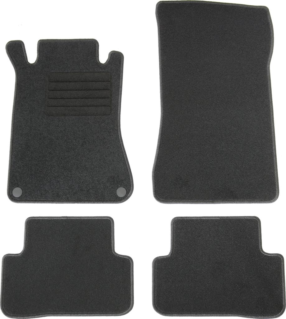 AD Tuning Fußmatten Set für Mercedes CL 203 Sportcoupe, Bj. 2/2002-5/2011