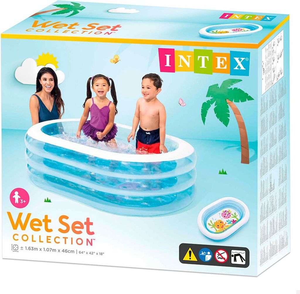 Intex 5748NP, Kinderpool,163 x 107 x 46cm,3 aufblasbare, Produktbild 10