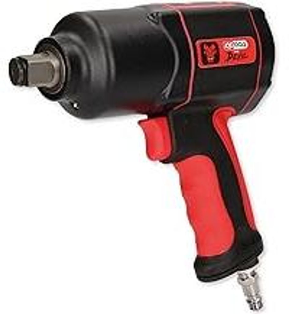 KS Tools Schlagschrauber Druckluft THE DEVIL 3/4 515.3400 2000Nm I Druckluft Schlagschrauber in 3-Stufen einstellbar 1290, 1010, 660 Nm I Hochleist...