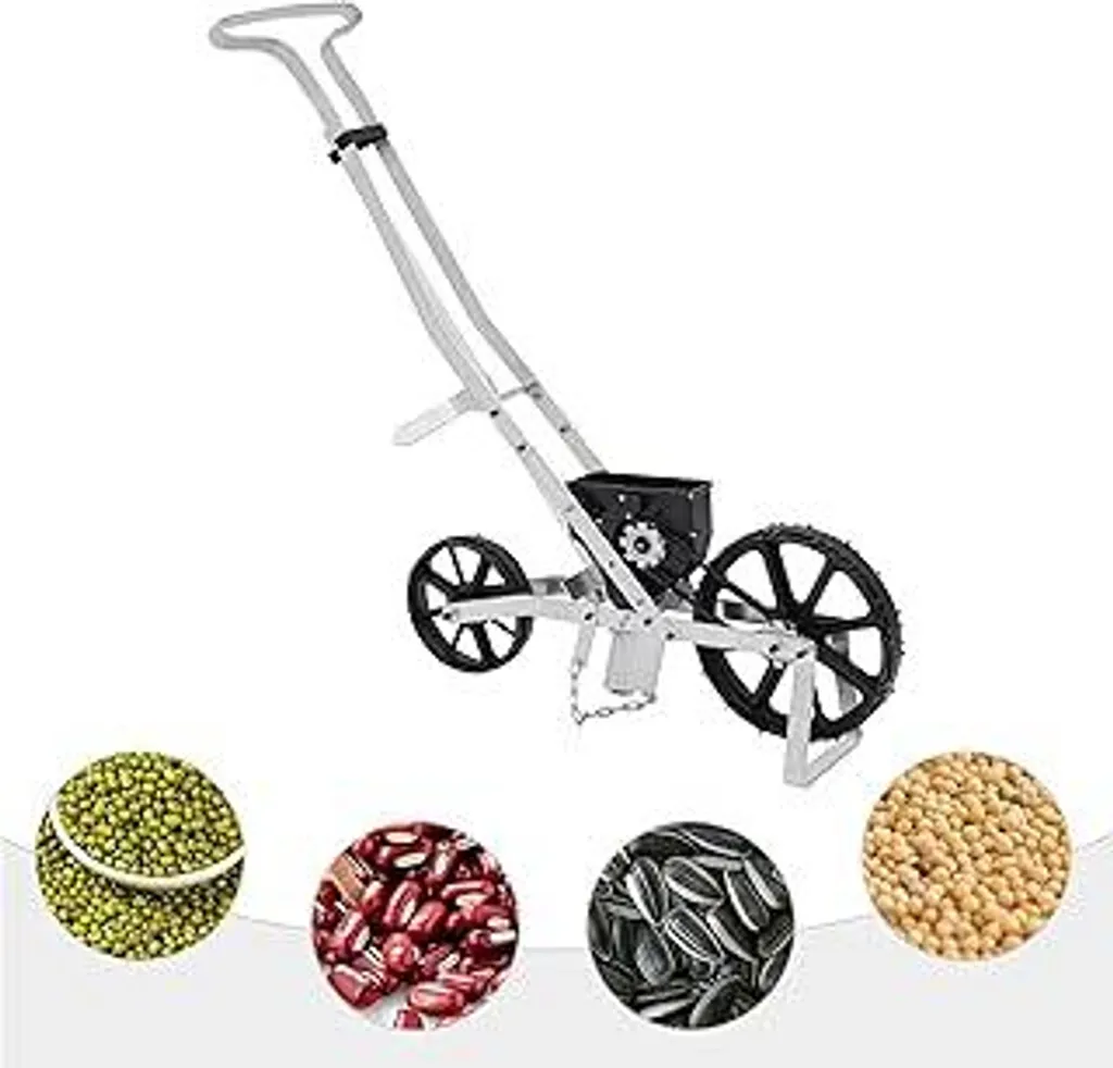 Seminatrice Manuale in Alluminio: Spargitore di Precisione per Orto