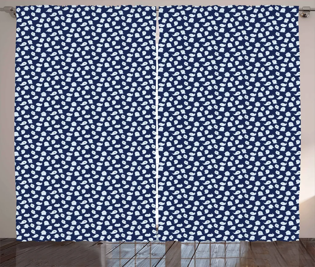 Tenda Bambini ABAKUHAUS 280x175 cm Lavabile Personaggi Blu