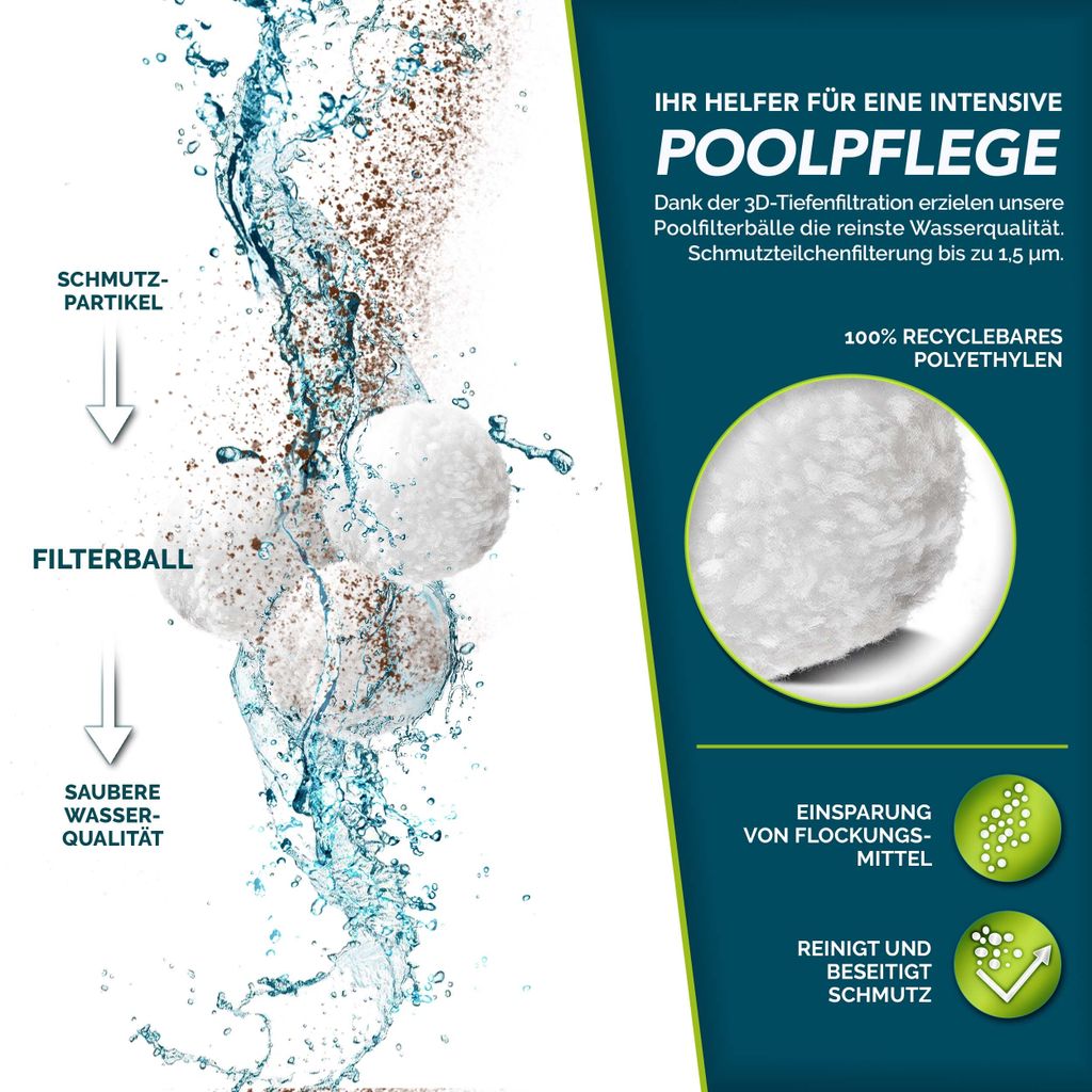 guličky do bazénovej filtrácie tillvex® 700g | Filter pre Obrázok produktu 3