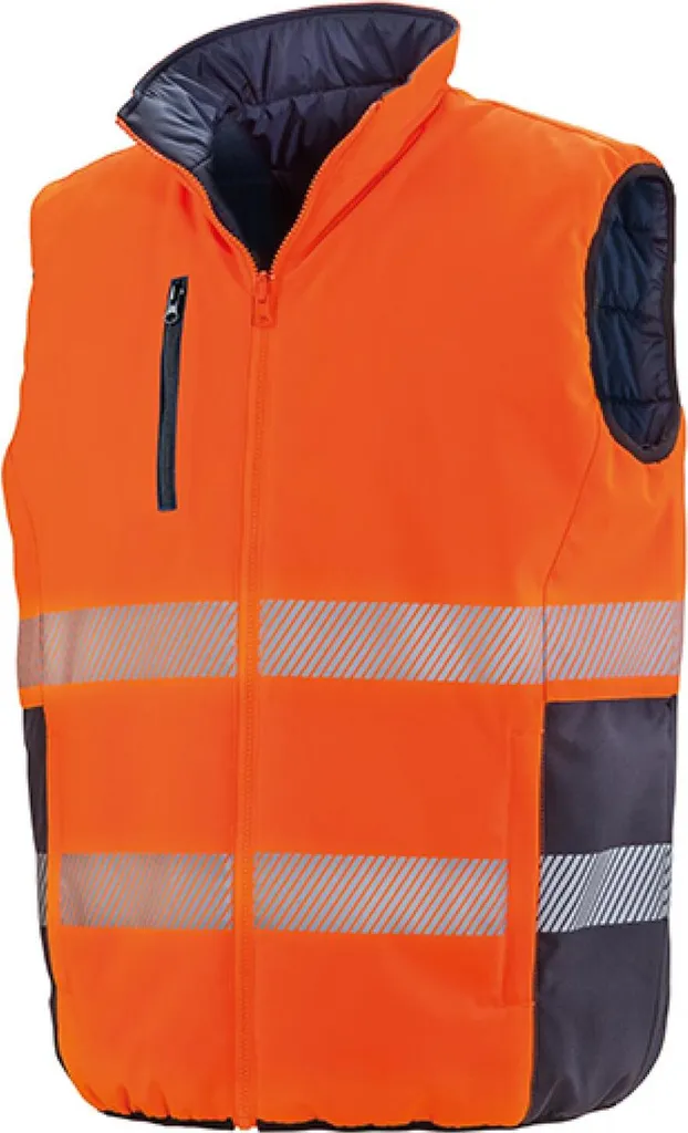 Scheda Tecnica Gilet Result R332X Reversibile Imbottito M Arancione