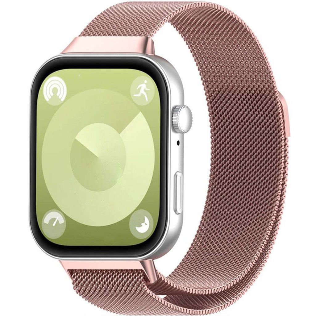 Tech-Protect Milaneseband Huawei Watch Fit 3 Roségold Produktbild 