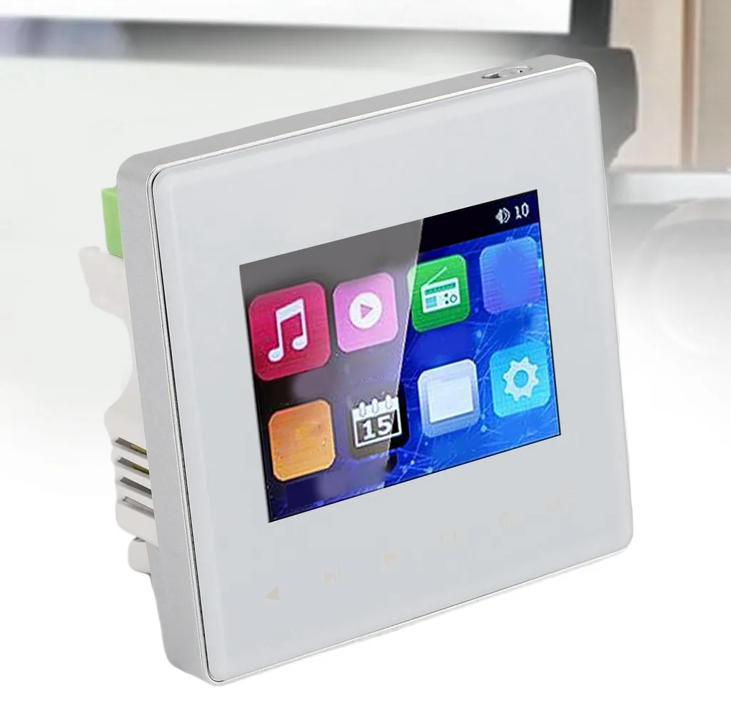 Contrôleur audio mural Bluetooth pour sonorisation de plafond salon