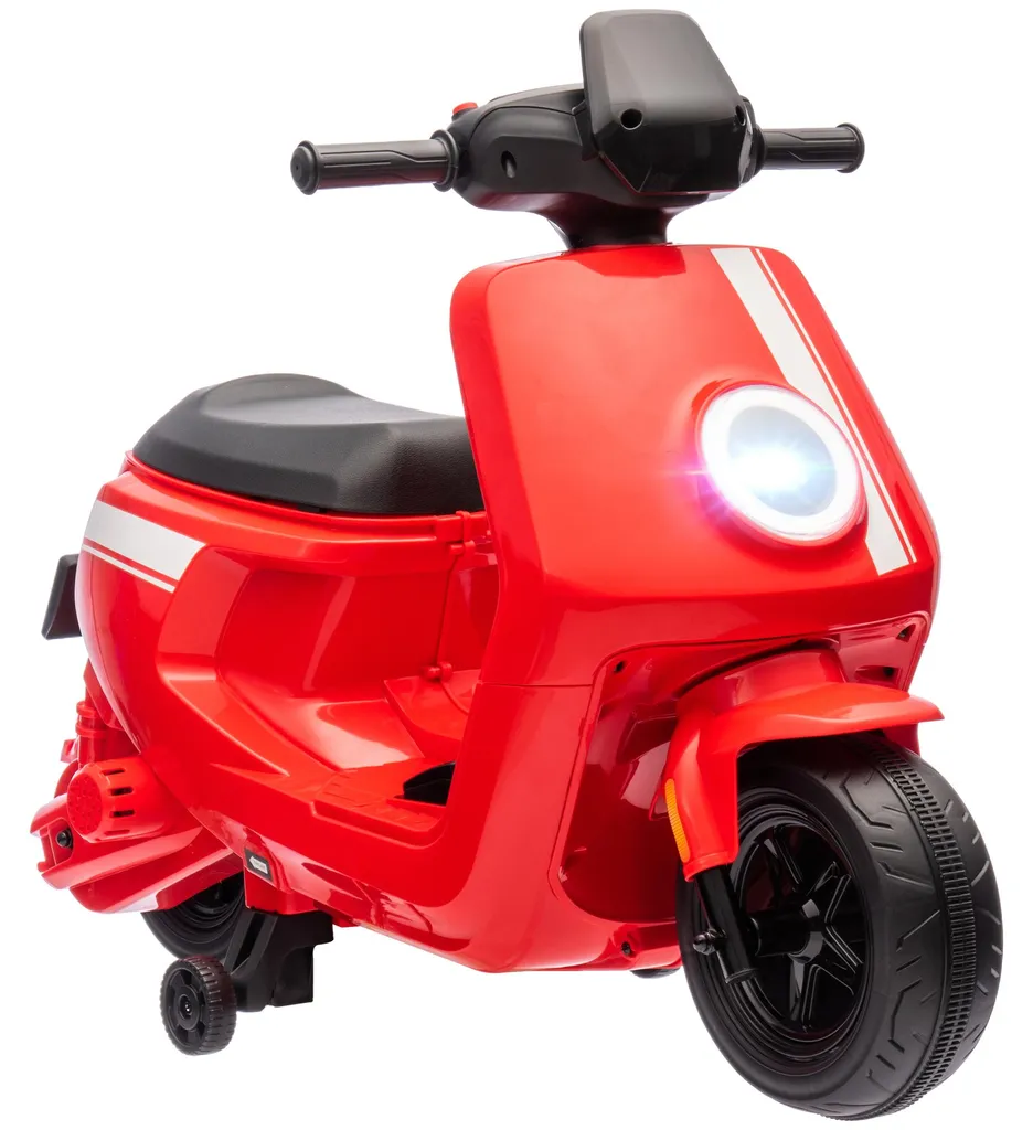 Scooter électrique enfant stable et sécurisé pour apprendre l'équilibre
