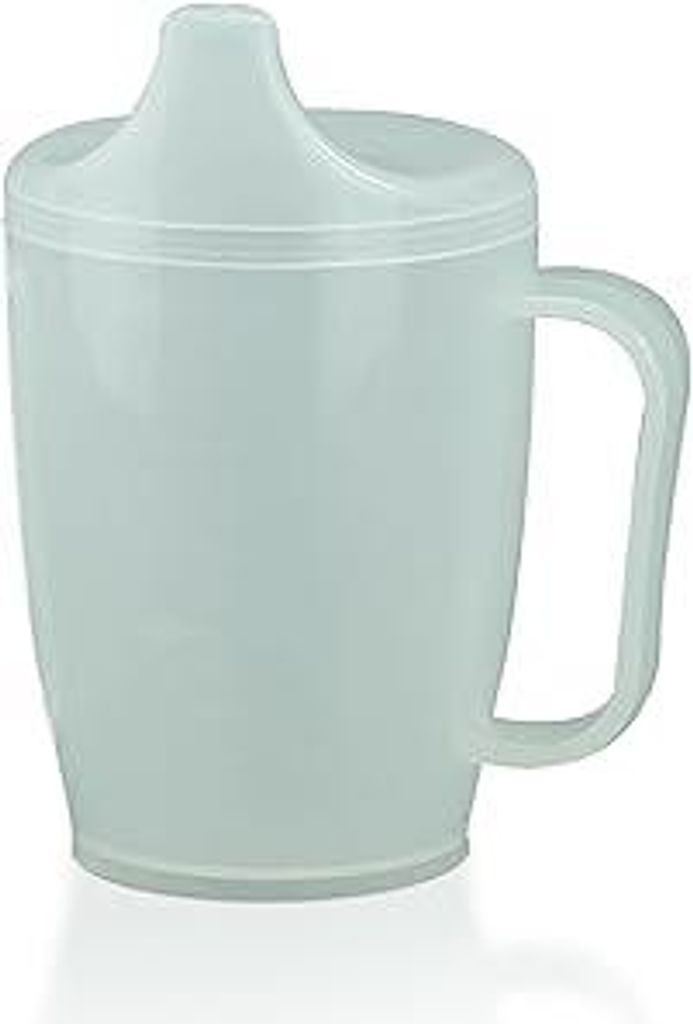 HaseMed Schnabeltasse mit Griff für Senioren 1 Stück – Ergonomischer Trinkbecher mit Tülle für sicheres Trinken ohne Verschütten, Menschen m...