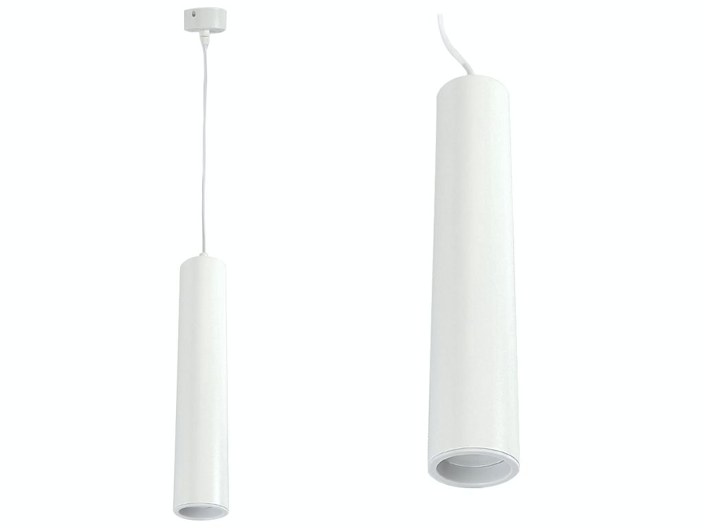 Moderne Weiße GU10 Hängelampe 30cm Produktbild 