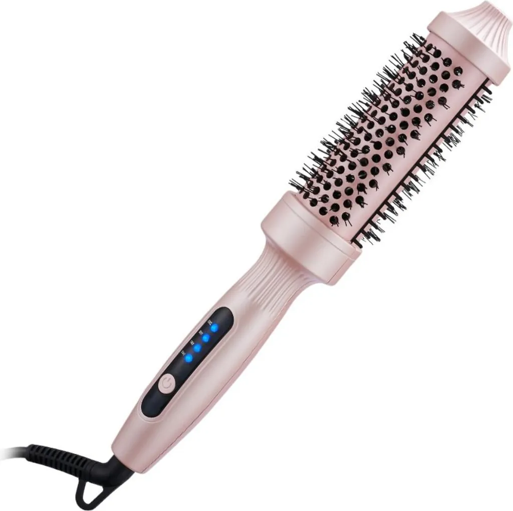 INF Spazzola Volumizzante 2 in 1 Rosa | Eleganza e Brillantezza Salon-Style