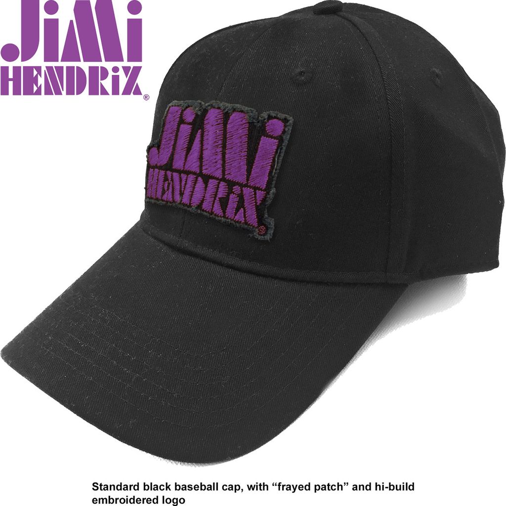 Jimi Hendrix Stencil Logo Deckel Purple UNI