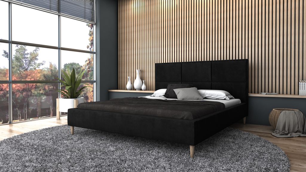 Postel SAND 180x200 černá Obrázek produktu 