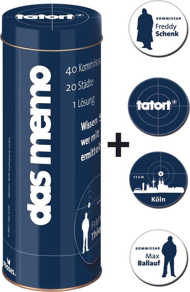 Tatort - Das Memo, Setartikel:+ Köln Tatort Magnet-Set