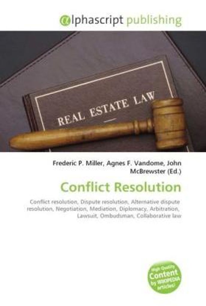 Conflict Resolution