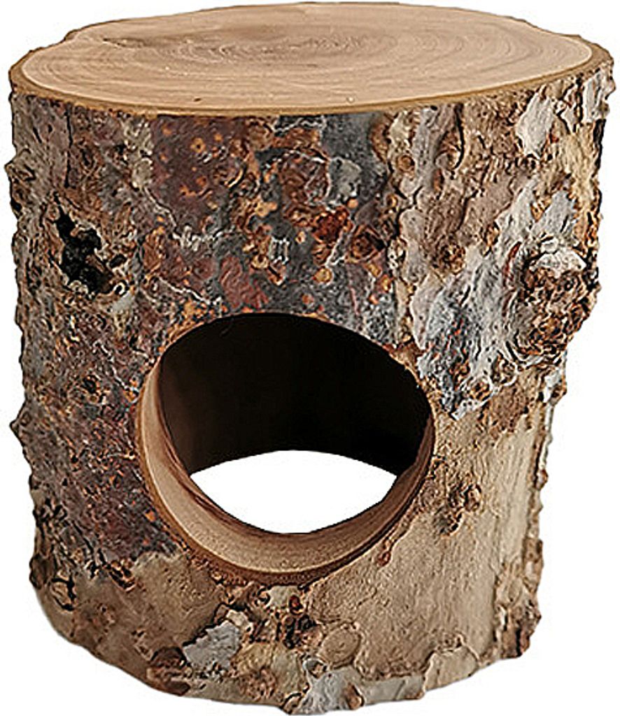 Hamster-Versteck, Kletterhaus Aus Naturholz, Röhrenförmig, Für Kleine Hamster, Keine Nägel, Sicher Für Kleine Tiere, Hamster-Kletterhaus