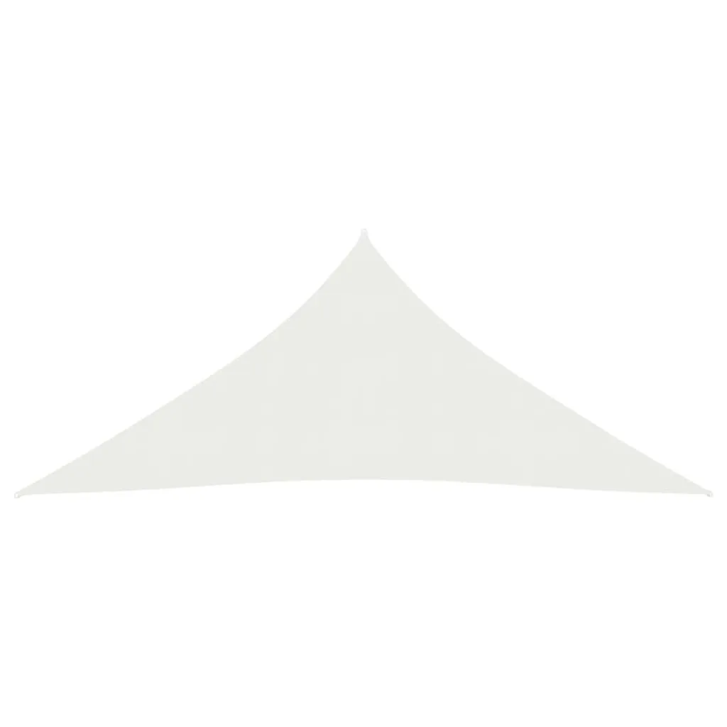 Tenda Vela Bianca HDPE per Giardino 5x6x6m | Sicurezza Raggi UV