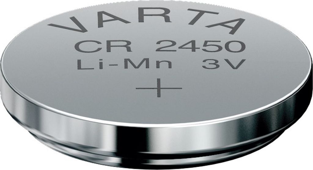 Varta -CR2450, Einwegbatterie, CR2450, Lithium, 3 V, 1 Produktbild 