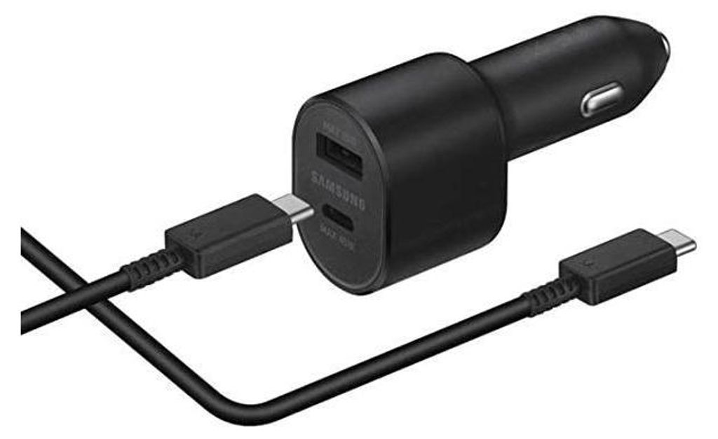 Ładowarka samochodowa Samsung EP-L5300XB 45W + 15W z kablem Zdjęcie produktu 