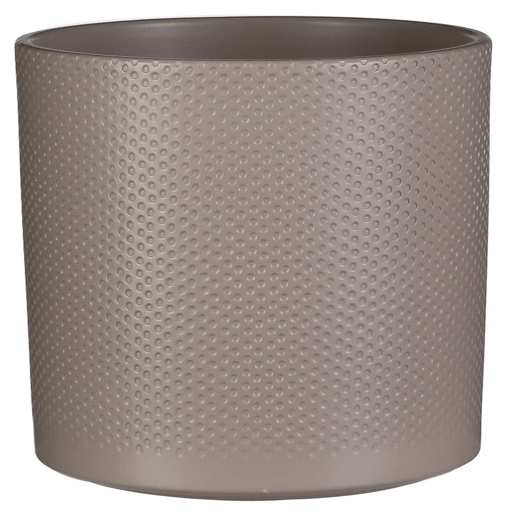 Mica Decorations Blumentopf - taupe - Keramik - D23 x 21 cm
