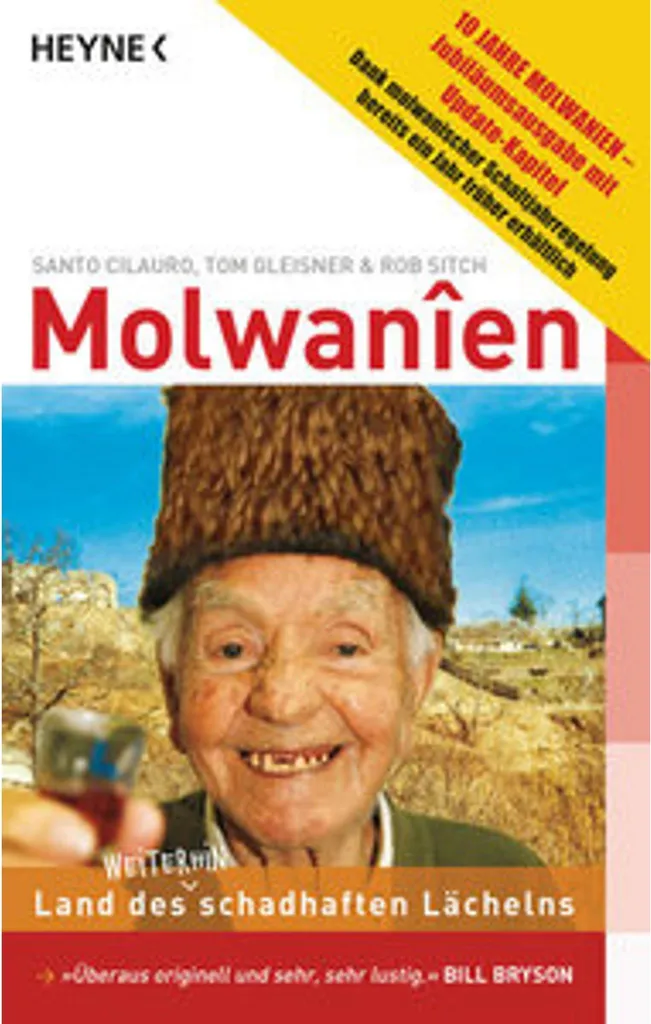 Livre humour Molwanien : guide de voyage parodique pour rire de tout