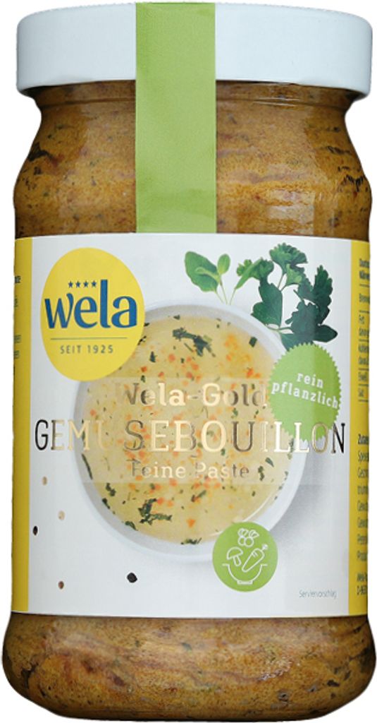WELA - GOLD Gemüsebouillon 1/2 rein pflanzlich