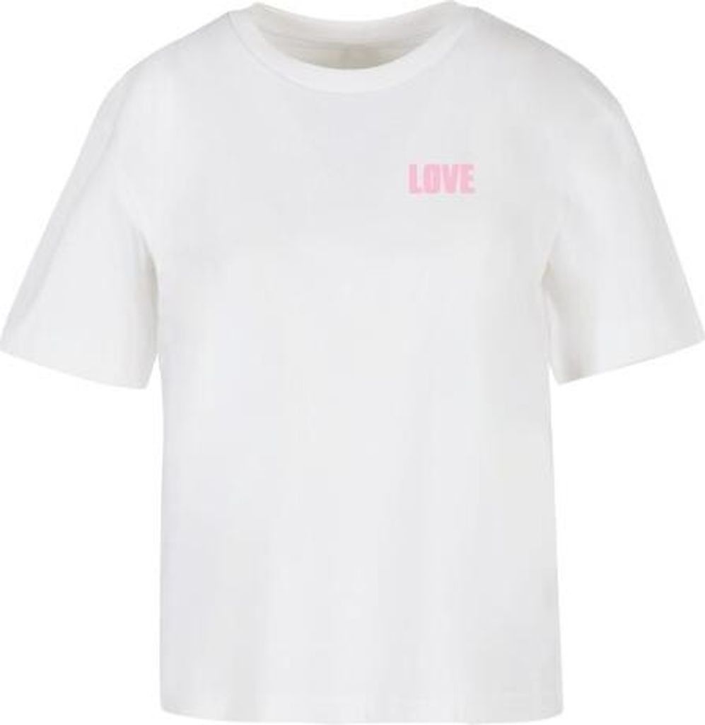 Urban Classics Kurzarm-T-Shirt für Frauen Interwap weiß 4XL