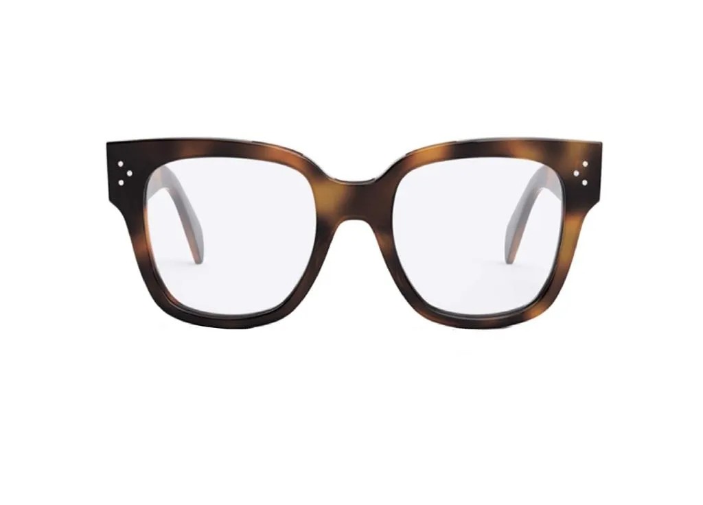 Lunettes de vue CELINE CL50066I 053 Dots 3 Monture écaille Havane
