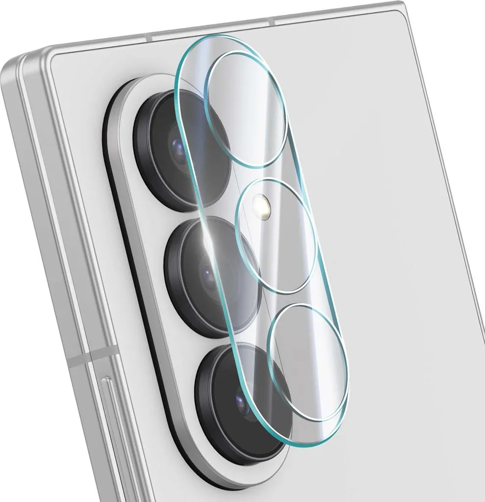 Avizar Luxury Glass per Galaxy Z Fold7 | Protezione Fotocamera Crystal Clear