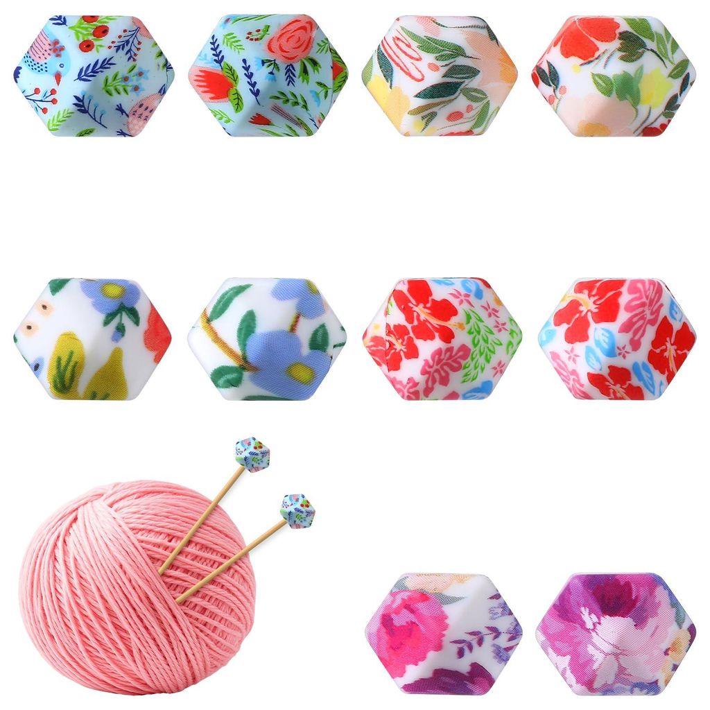 10 Stricknadelstopper, Maschenstopper für Stricknadeln, Nadelspitzenschutz, Schutzkappen, zum Häkeln, Stricken, Basteln, Heimwerken, Zubehör