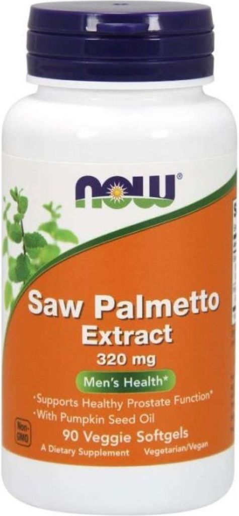 Voedingssupplementen: NOW Foods Saw Palmetto Extract. Saw Productafbeelding 
