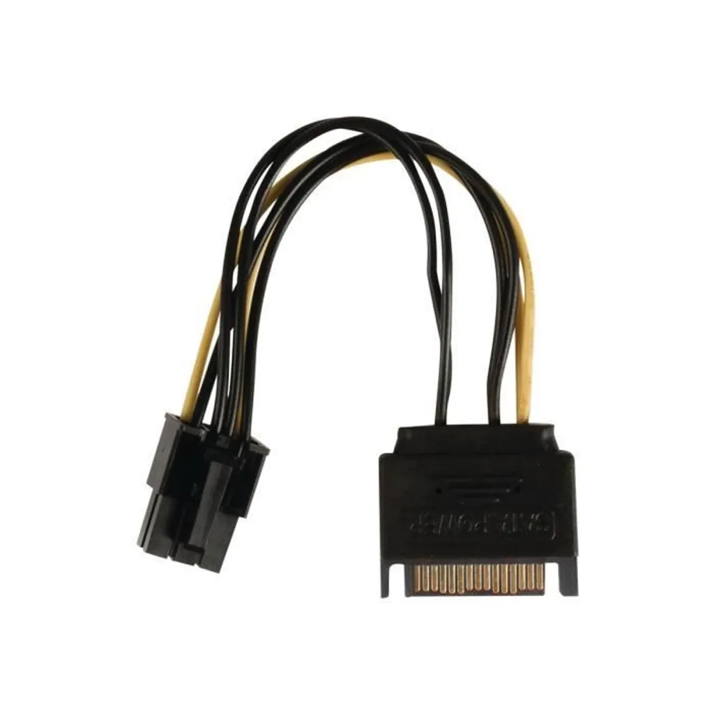 Câble SATA vers PCI Express 0.20 m avec Connecteurs Plaqué Or Durables