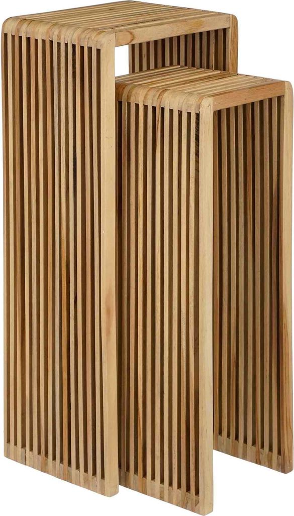 Mica Decorations Yonker Plantentafel - Set van 2 - L35 x Productafbeelding 